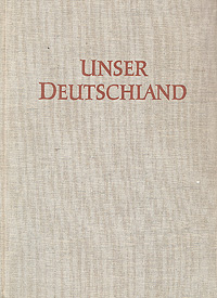Unser Deutschland Антикварное издание Сохранность: Хорошая Издательство: Verlag Neues Leben, 1957 г Твердый переплет, 528 стр Цветные иллюстрации инфо 7282k.